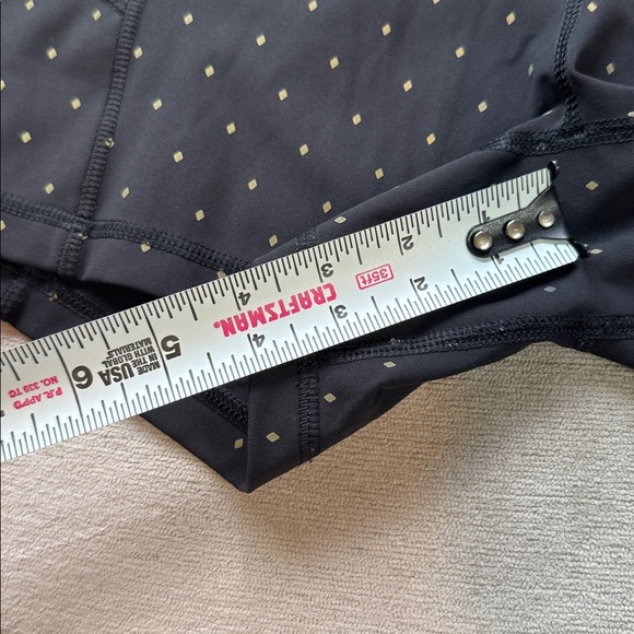 Lululemon What The Sport Mini Biker Short Night Fall Black Multi Size 10 - Picture 10 of 13
